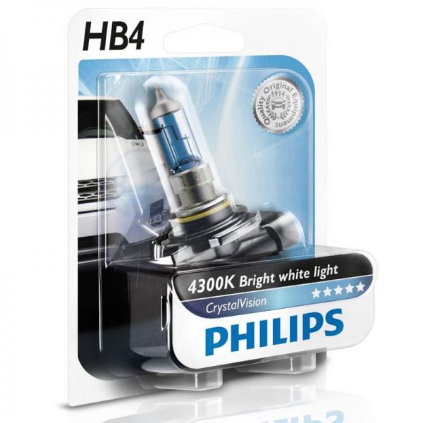 Лампа галогенная HB4 12V 51W 4300K CRISTAL VISION