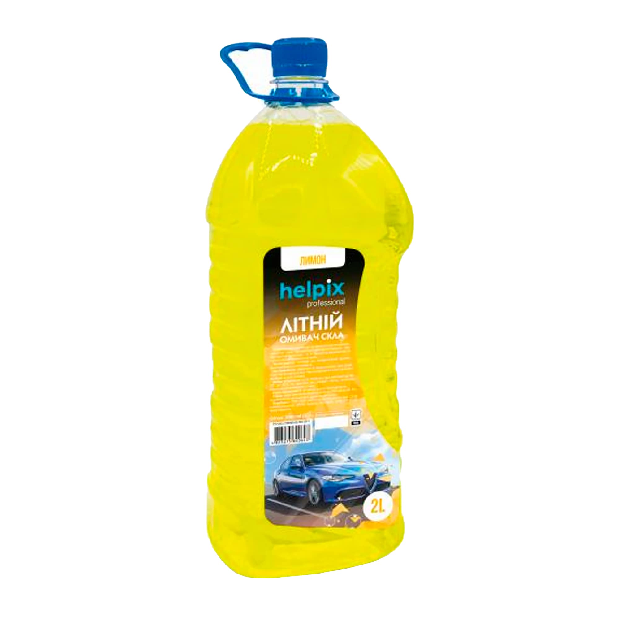 Рідина склоомивача літня, лимон 2л.