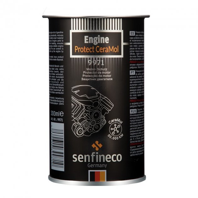 Добавка в моторное масло для защиты двигателя, Protect CeraMol 300 мл.