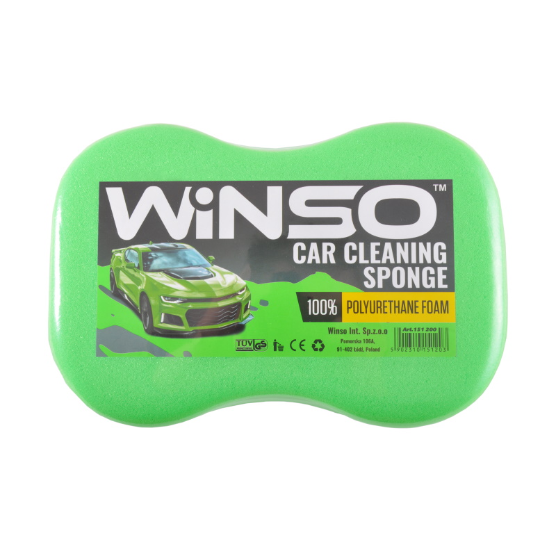 Губка для мытья авто, 240*160*70мм