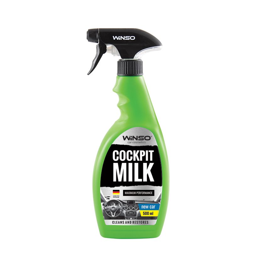 Полироль панели приборов Professional Cockpit milk New car, 500 мл.
