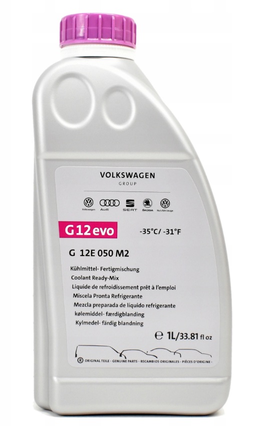 Антифриз готовий G12 Evo ФІОЛЕТОВИЙ 1 л.