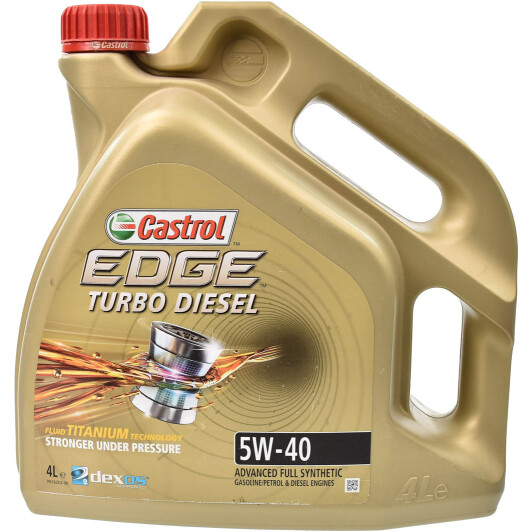 Моторна олива EDGE Turbo Diesel FST 5W-40, 4 л.