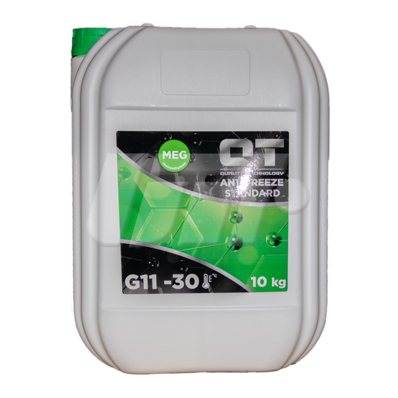 Антифриз готовий MEG STANDARD -30 G11 зелений 10 кг.