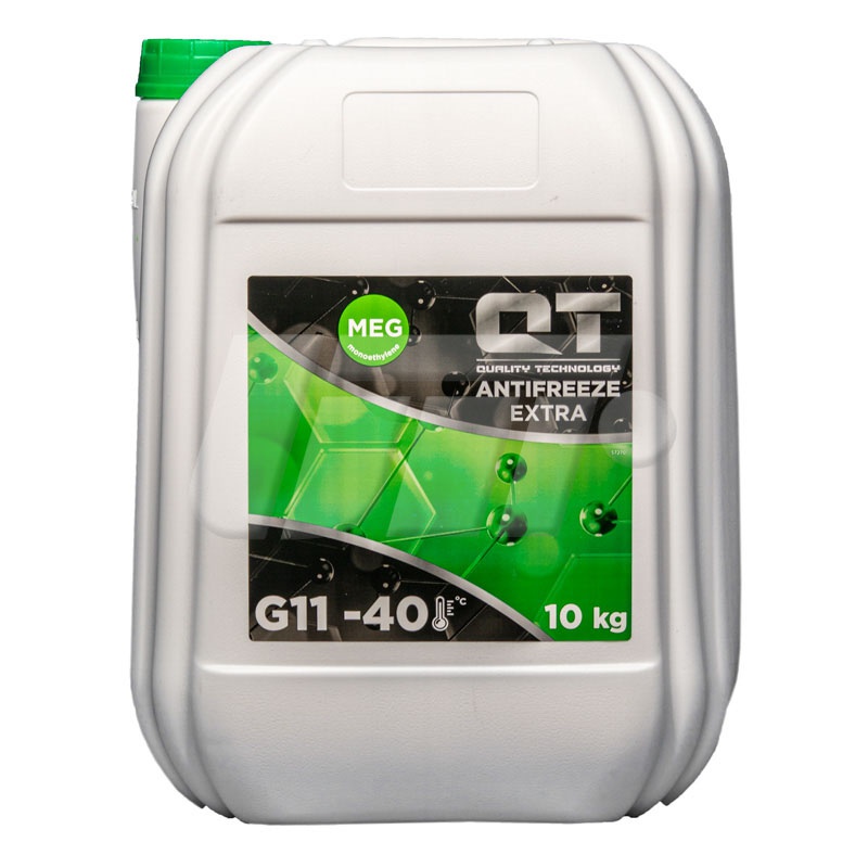 Антифриз готовий MEG EXTRA -40 G11 зелений 10 кг.
