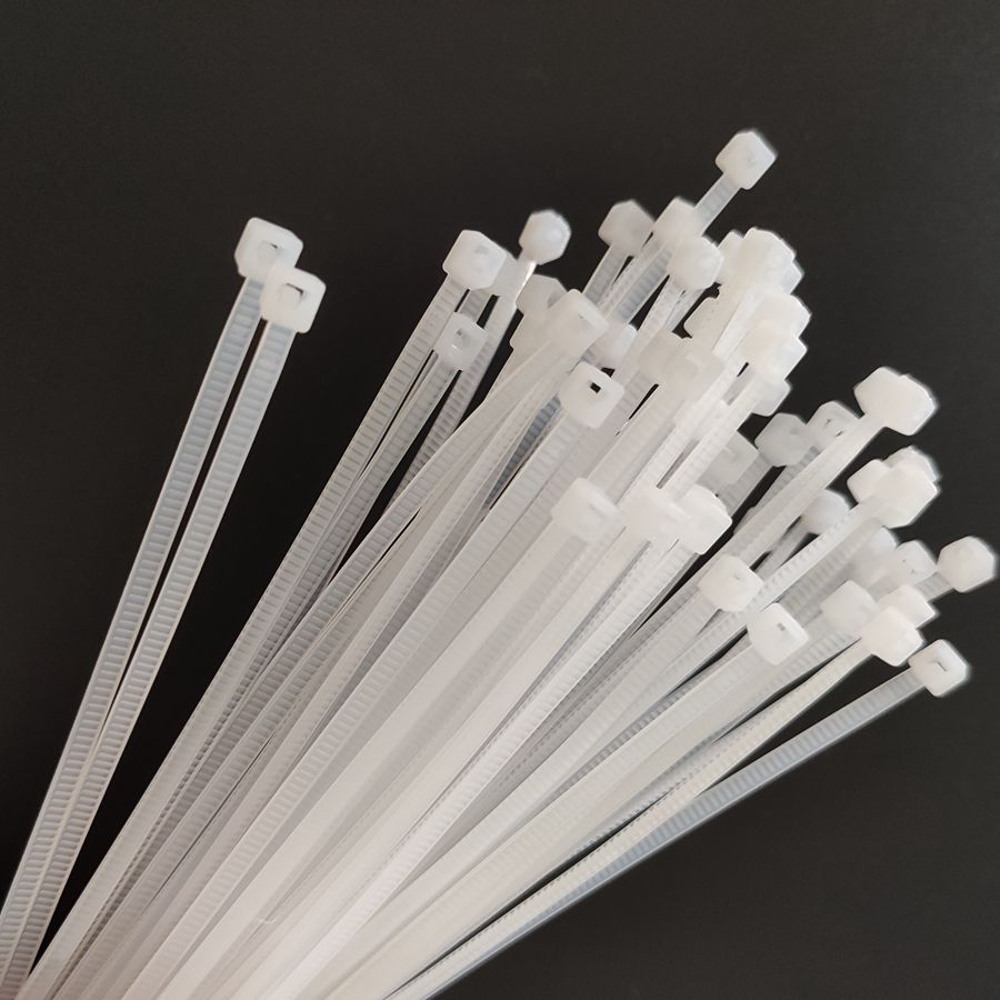 Стяжки пластикові 150x2.5 мм. білі (100 шт.)