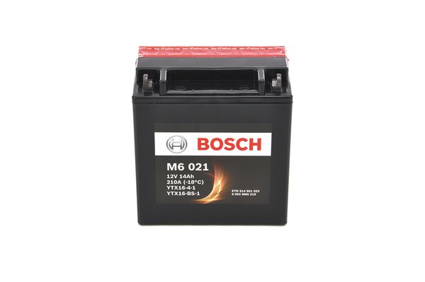 Батарея акумуляторна МОТО M6 AGM 12V 14AH 210А(EN) L+