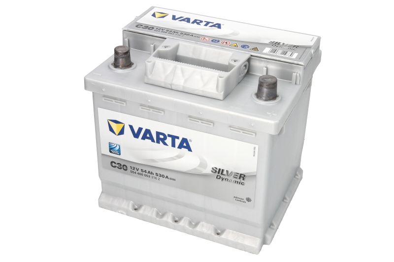 Батарея акумуляторна Silver Dynamic C30 12V 54AH 530А(EN) R+ Європа