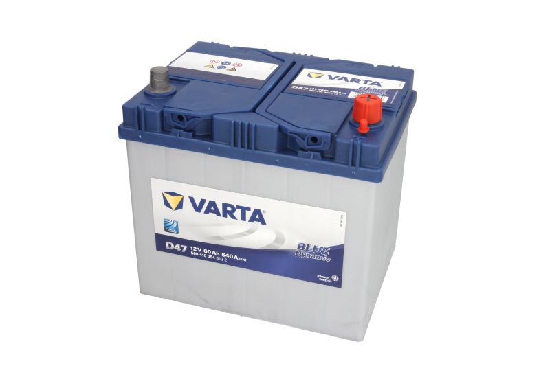 Батарея акумуляторна Blue Dynamic D47 12V 60AH 540А(EN) R+ Азія