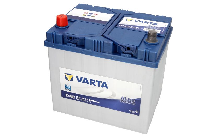 Батарея акумуляторна Blue Dynamic D48 12V 60AH 540А(EN) L+ Азія