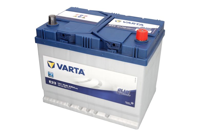 Батарея акумуляторна Blue Dynamic E23 12V 70AH 630А(EN) R+ Азія