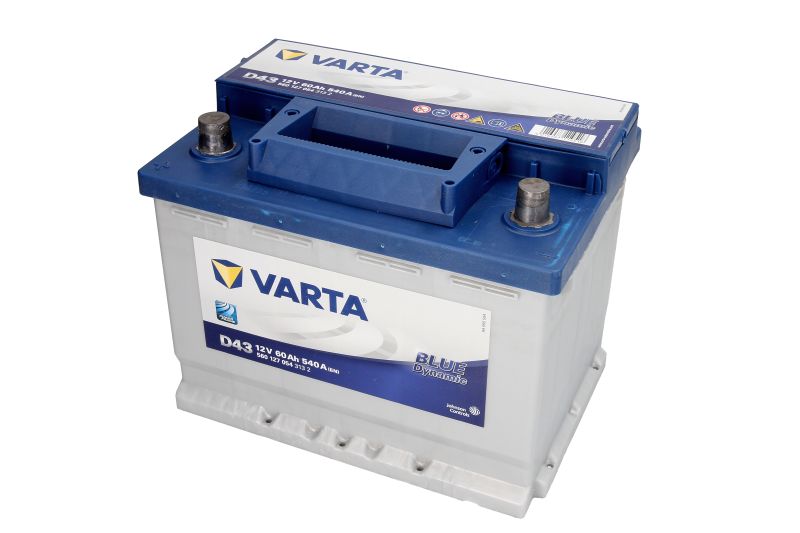 Батарея акумуляторна Blue Dynamic D43 12V 60AH 540А(EN) L+ Європа