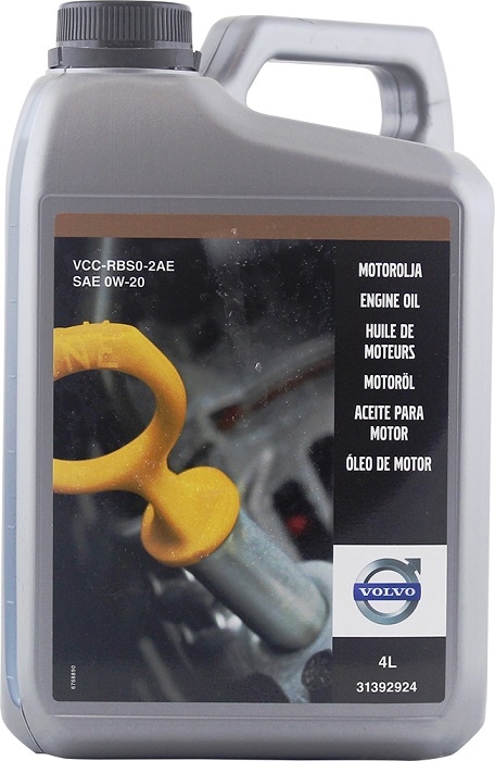 Моторна олива Volvo 0W-20, 4 л.
