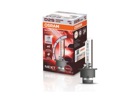 Лампа ксеноновая D2S 85V 35W XENARC® NIGHT BREAKER® LASER (NEXT GEN) +220%