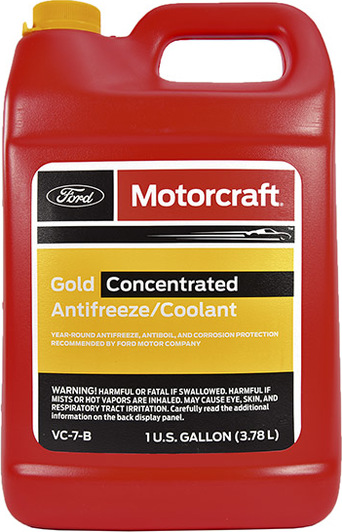 Антифриз концентрат motorcraft Gold (-74 c) желтый, 3,78л