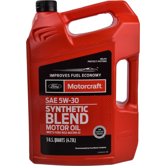 Моторна олива Motorcraft Synthetic Blend 5W-30, 4,73 л.