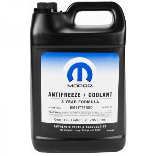 Антифриз концентрат Mopar GREEN Concentrate -74C, 3.78 л.