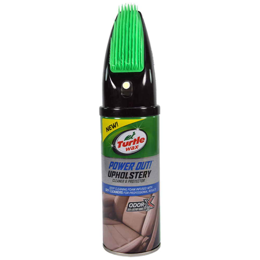 Аерозольна суха хімчистка з щіткою, Wax Upholstery Cleaner 400 мл.