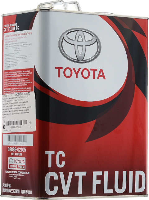 Трансмісійна олива CVT Fluid TC, 4 л.
