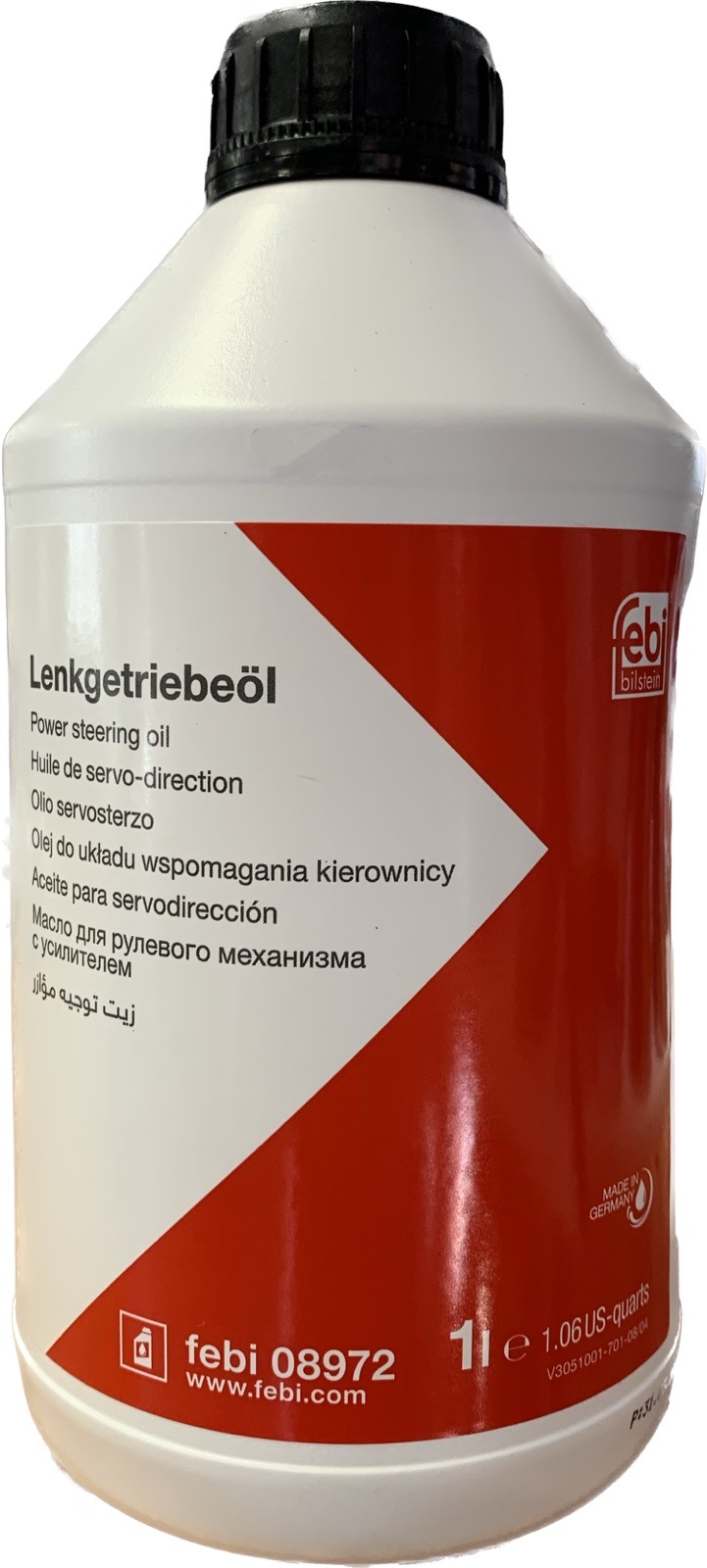 Гідравлічна рідина Power Steering Fluid, 1 л.