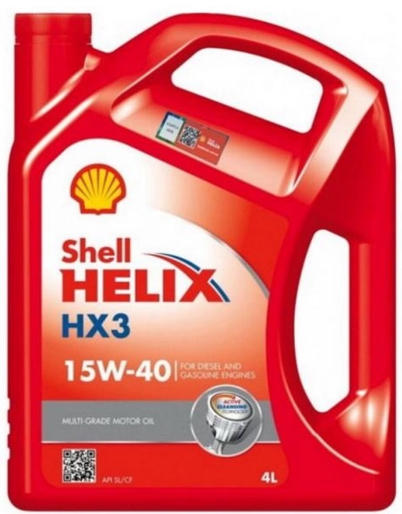 Моторна олива Helix HX3 15W-40, 4 л.
