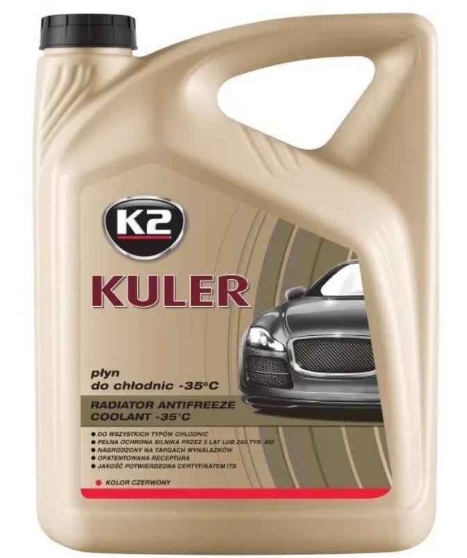Антифриз готовий Kuler G12/G12+ червоний -35°C, 5 л