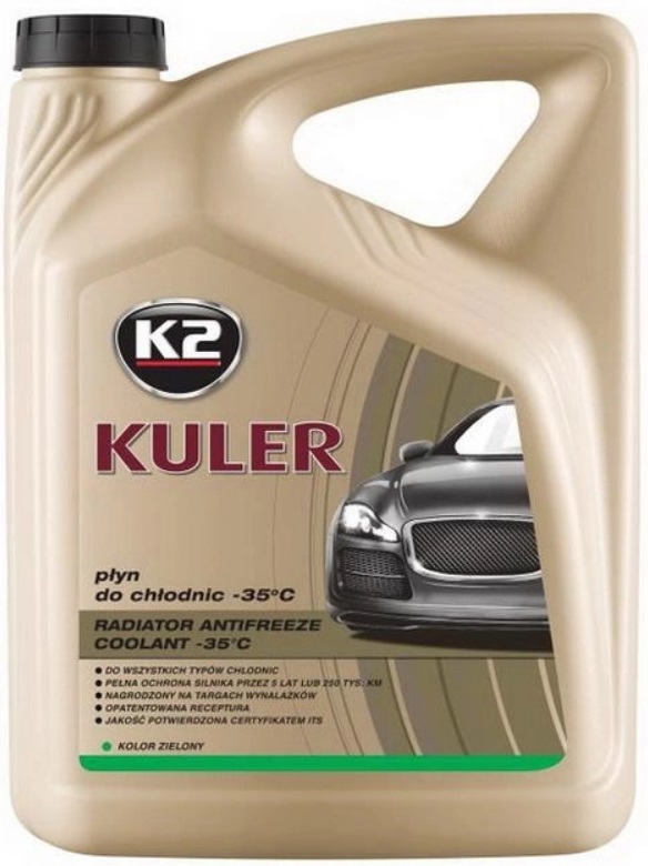 Антифриз готовий Kuler G11 зелений -35°C, 5 л.