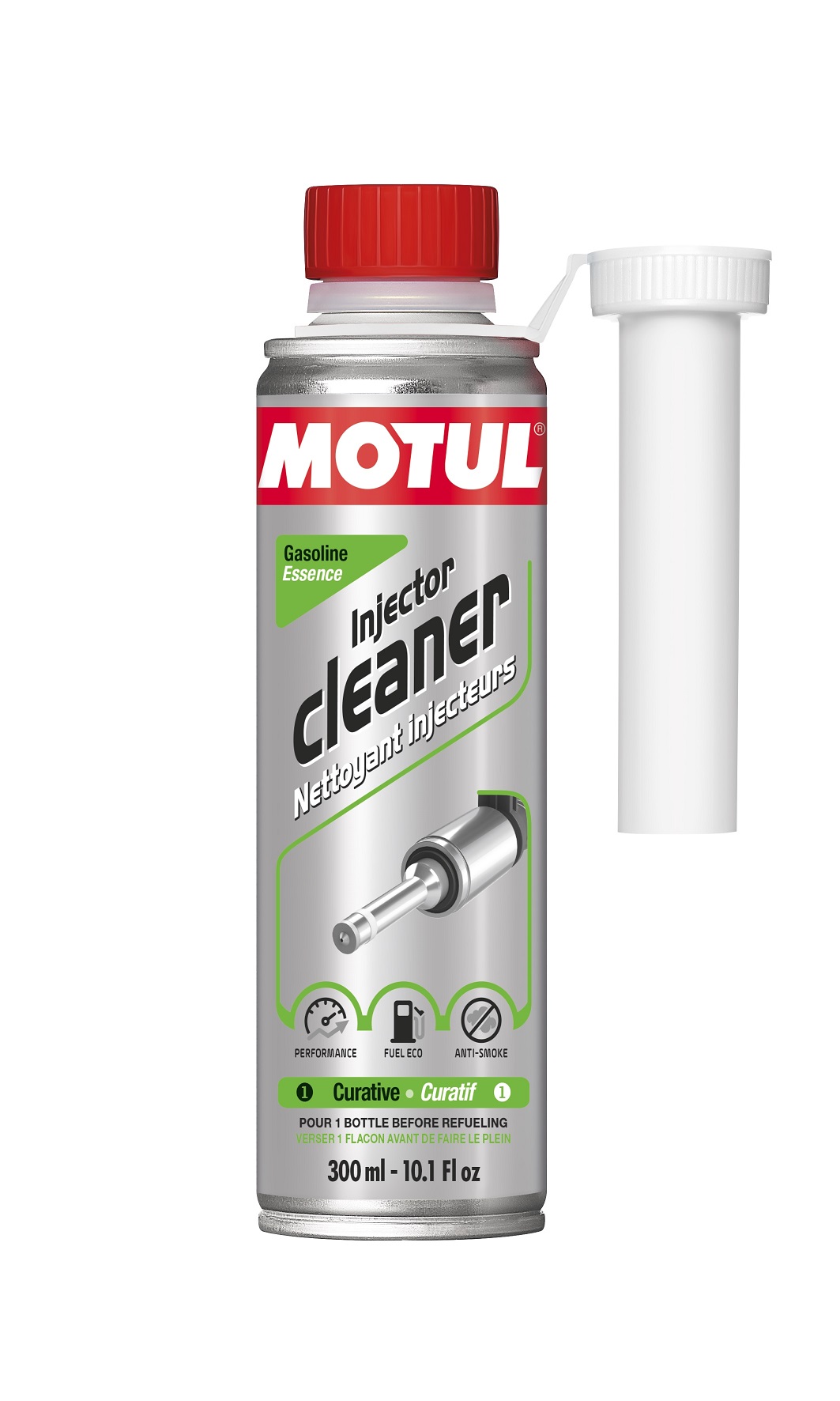 Очищувач форсунок бензинових двигунів Injector Cleaner Gasoline, 300 мл.