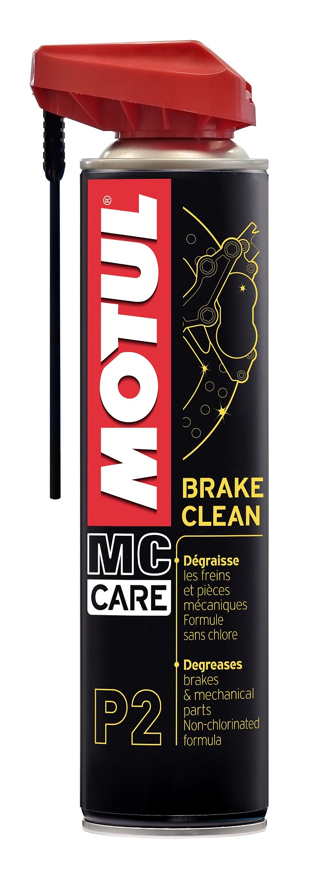 Засіб для мототехніки P2 Brake Clean, 400 мл.