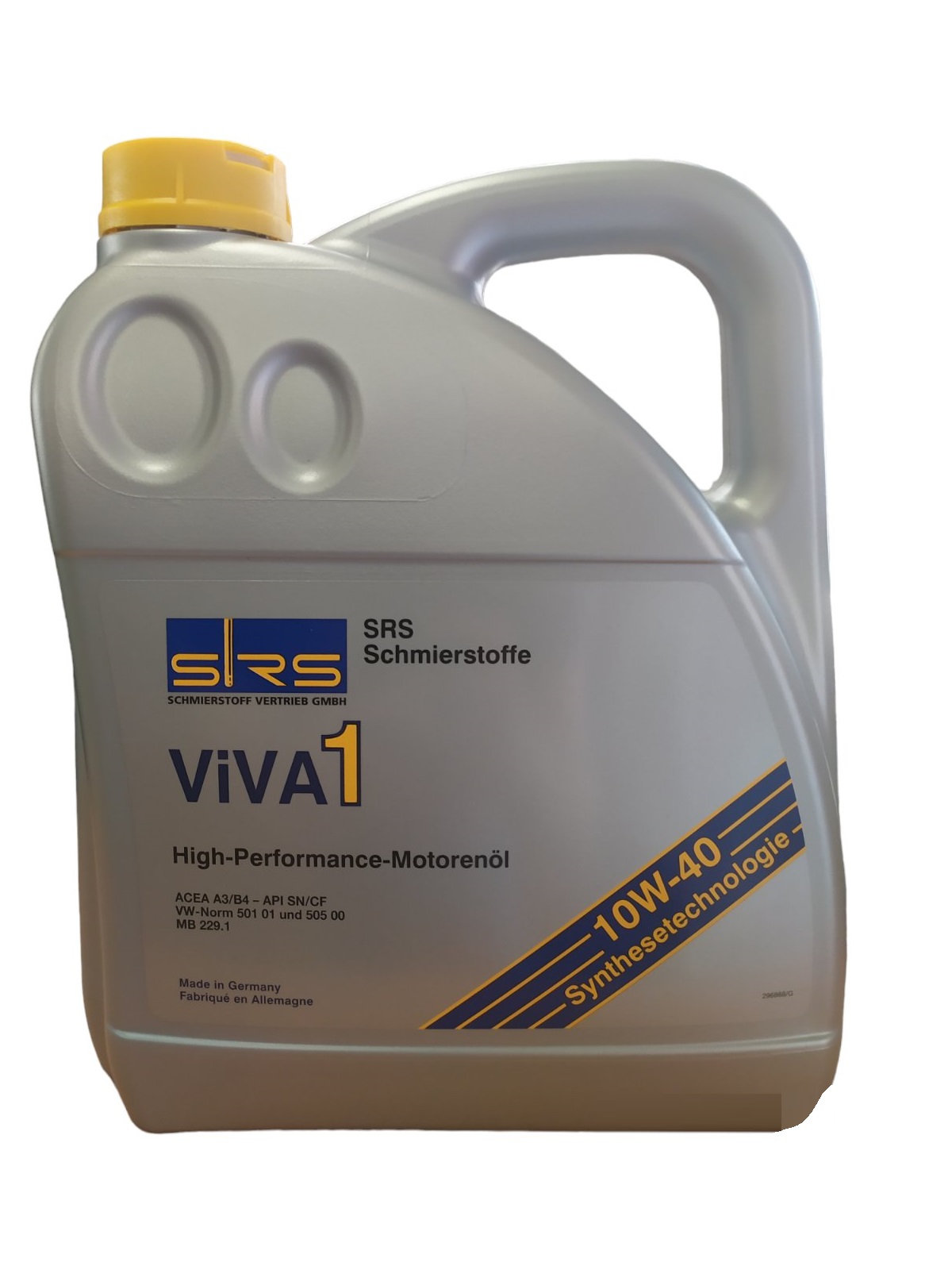 Моторна олива ViVA1 10W-40, 4 л.