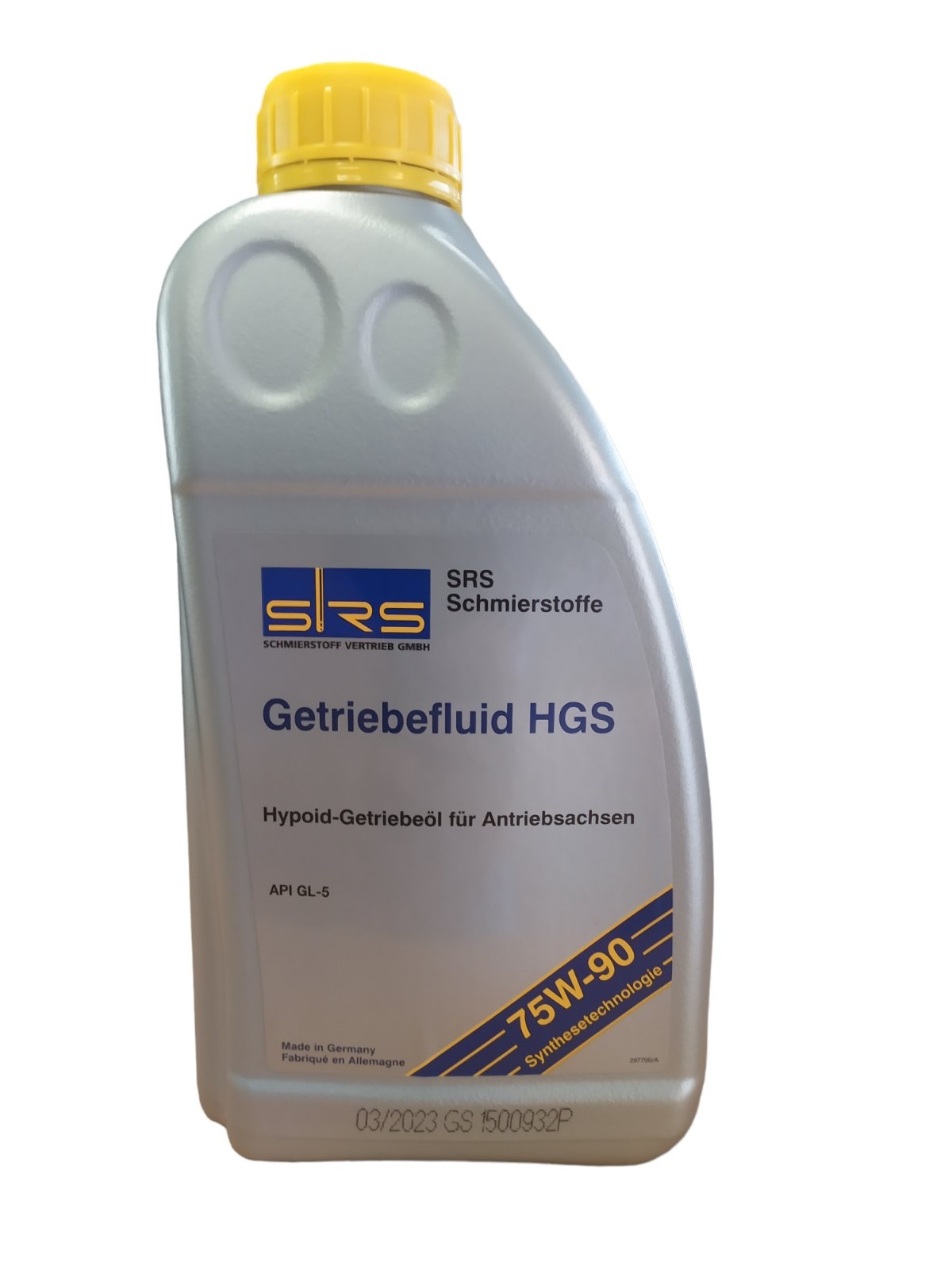 Трансмісійна олива Getriebefluid HGS 75W-90, 1 л.