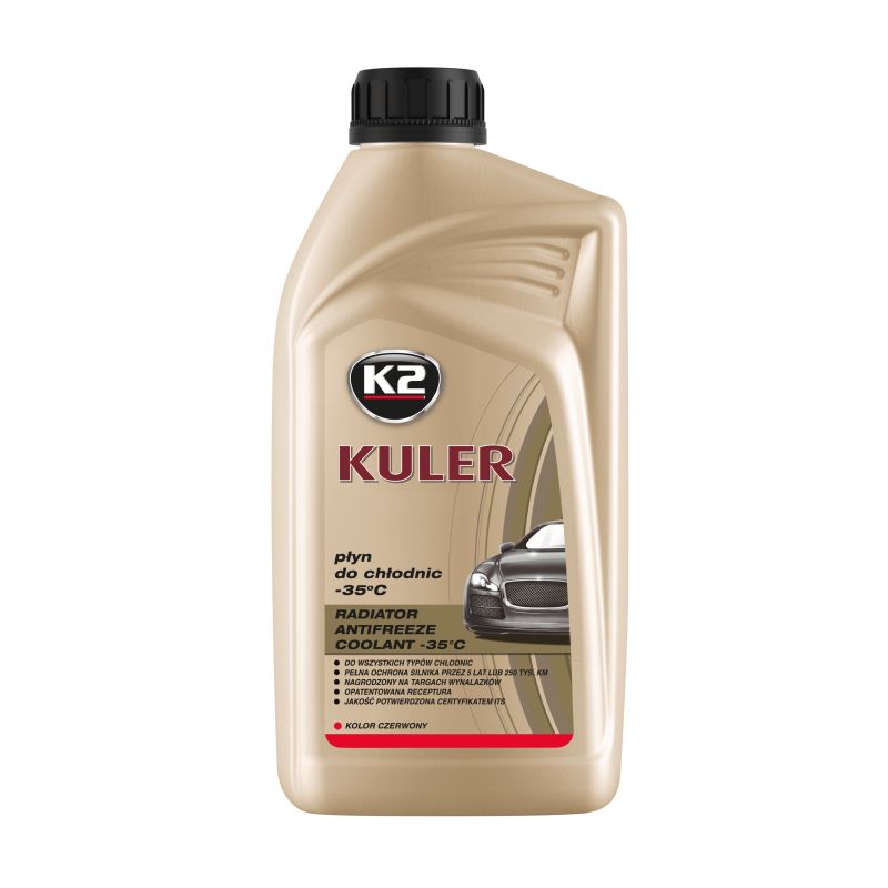 Антифриз готовий Kuler G12/G12+ червоний -35°C, 1 л