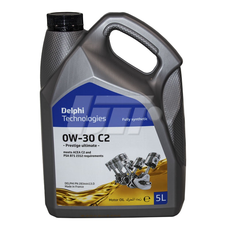 Моторна олива Prestige Ultimate C2 0W-30, 5 л.