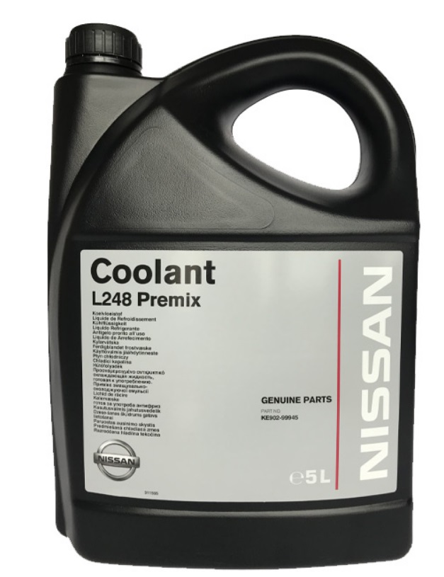 Готовый антифриз L248 PREMIX зелёный  -38°C 5л.