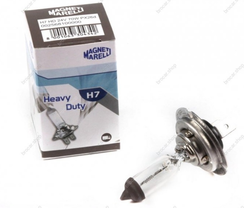 Лампа галогенова H7 24V 70W