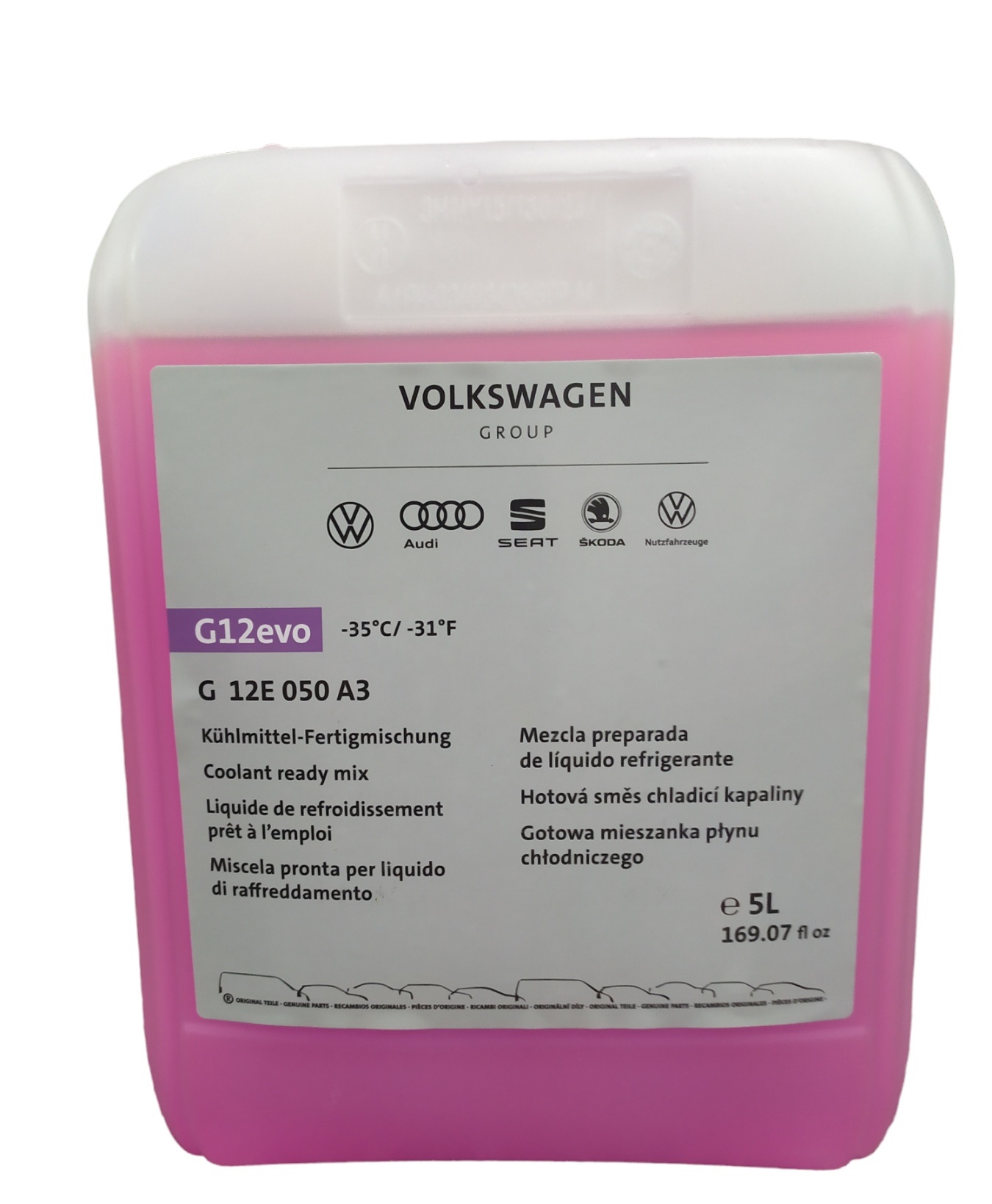 Антифриз готовий G12 Evo ФІОЛЕТОВИЙ 5 л.