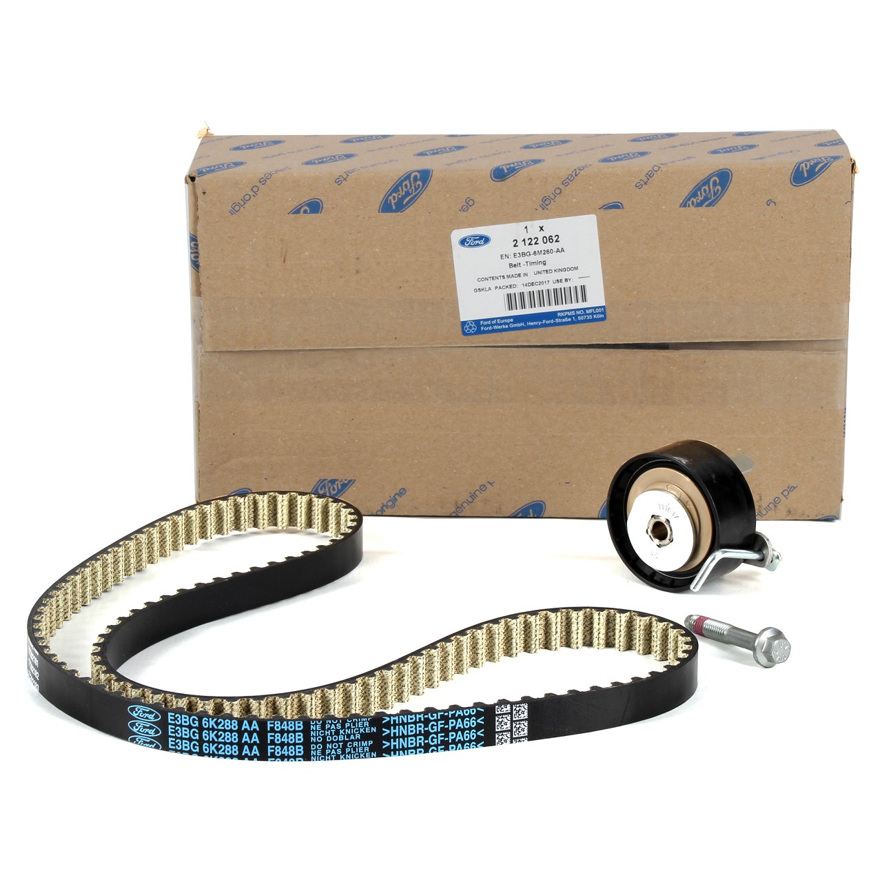 Ремінь зубчастий, комплект