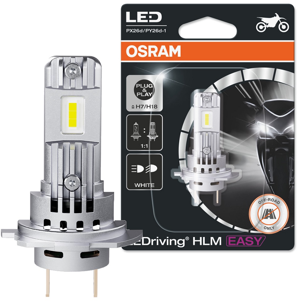 Лампа світлодіодна H7/H18 12V 16W 6500K LEDriving HL EASY