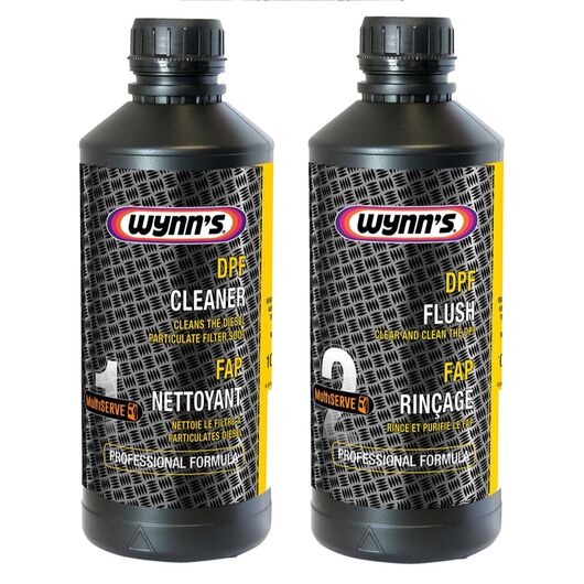 Сервісний продукт, DPF Cleaner + DPF Flush очищувач сажового фільтру, 1+1 л.