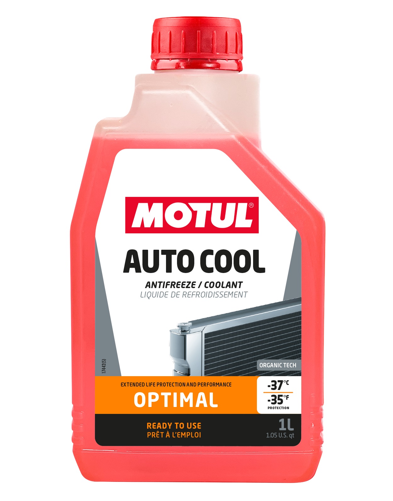 Антифриз готовий  Auto Cool Optimal -37°C, 1 л.