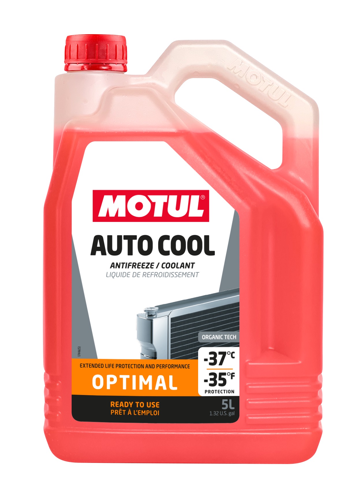 Антифриз готовий Auto Cool Optimal -37°C, 5 л.
