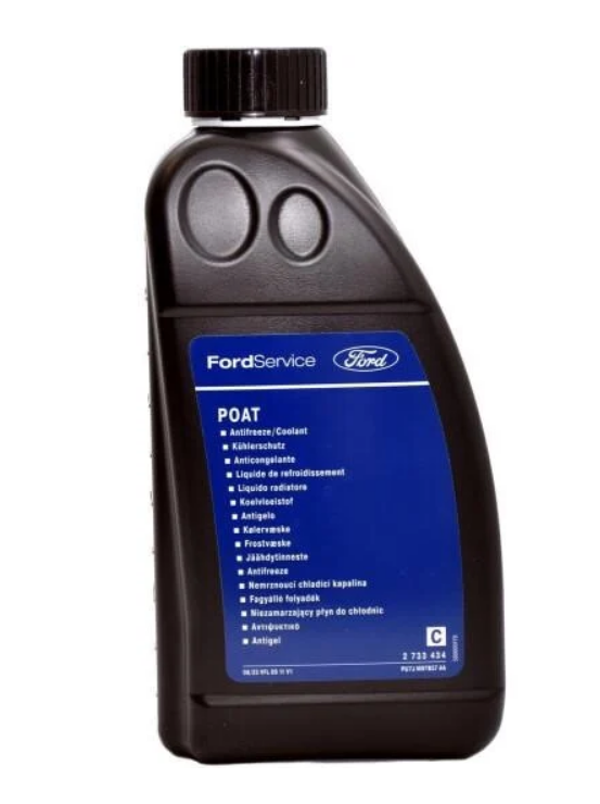 Антифриз концентрат жовто-зелений POAT, 1 л.