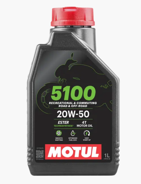 Олива для 4-тактних двигунів 5100 4T 20W-50, 1 л.