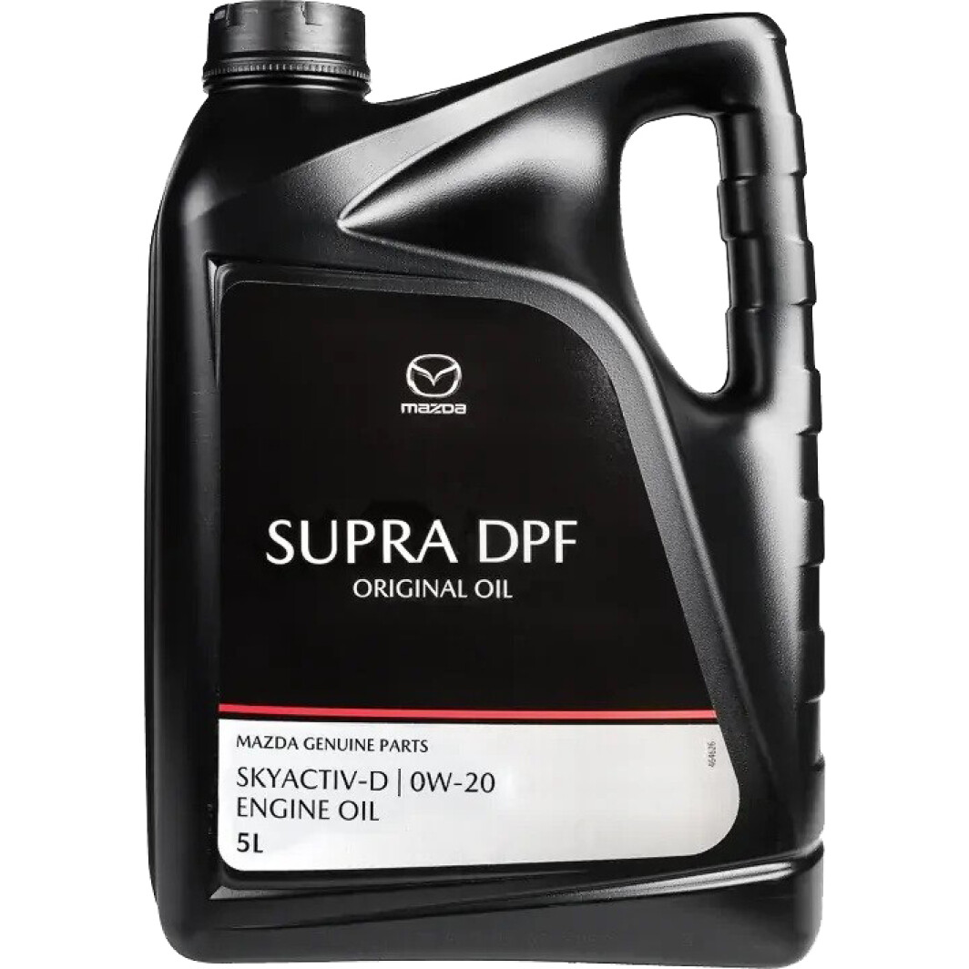 Моторна олива Supra DPF 0W-20, 5 л.