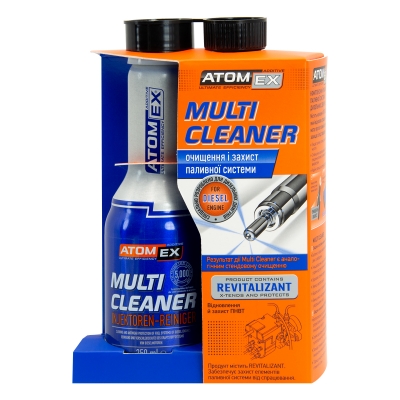 Очисник дизельної паливної системи Atomex Multi Cleaner, 250 мл.