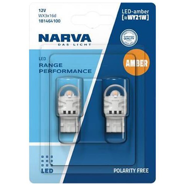 Лампа світлодіодна комплект WY21W Amber 12V 2,15W Range Performance