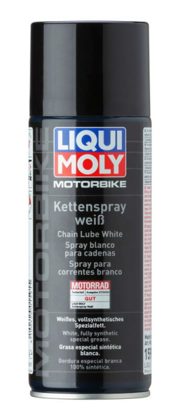 Засіб для мототехніки Motorbike Kettenspray Weiss, 400 мл.
