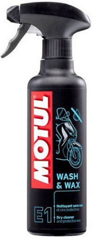 Догляд за мототехнікою E1 Wash&Wax, 400 мл.