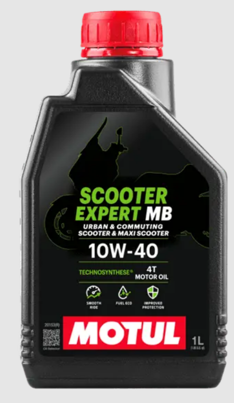 Олива для 4-тактних двигунів Scooter Expert 4T 10W-40 MB, 1 л. 