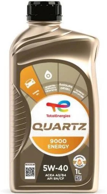 Моторна олива Quartz 9000 Energy 5W-40, 1 л.